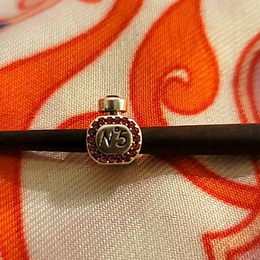 Soulfeel No 5 Perfume Charm fits Pandora bracelets,925 Sterling silver